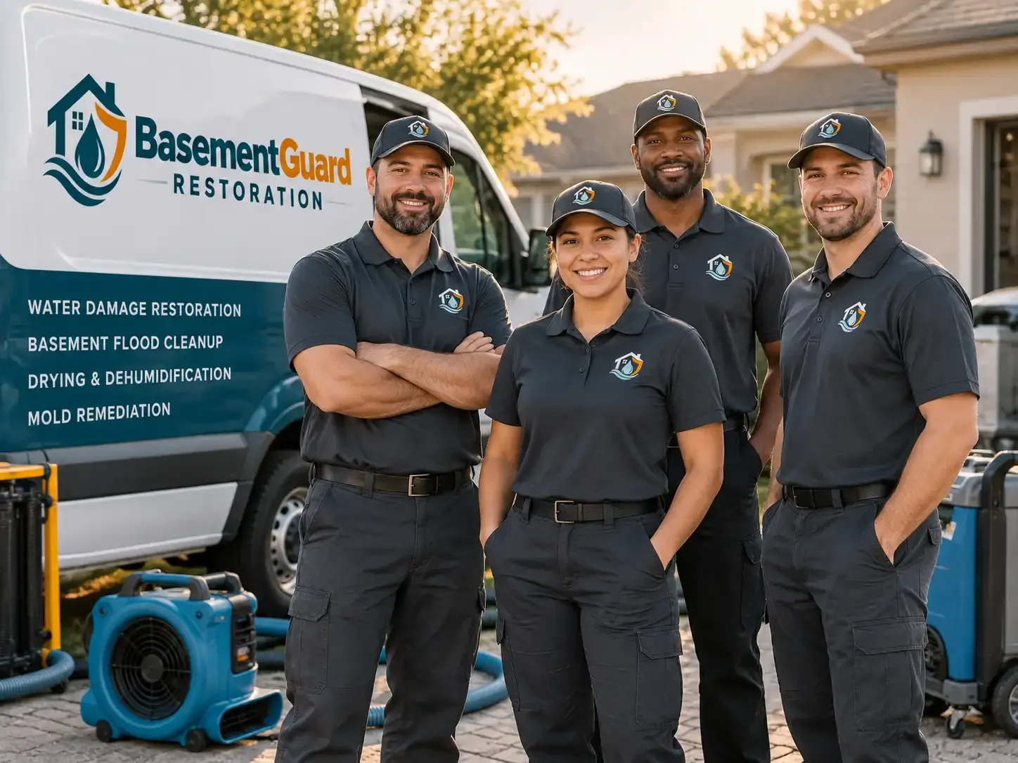 Basement Water Damage Restoration company in Maitland, MO